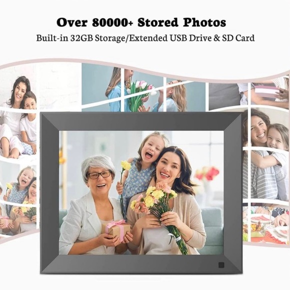 10” Digital Wi-Fi Photo Frame 32GB - Picture 7 of 9